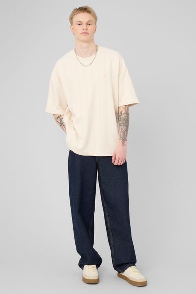 T-shirt en molleton ray&eacute;