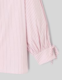 Chemise ray&eacute;e oversize