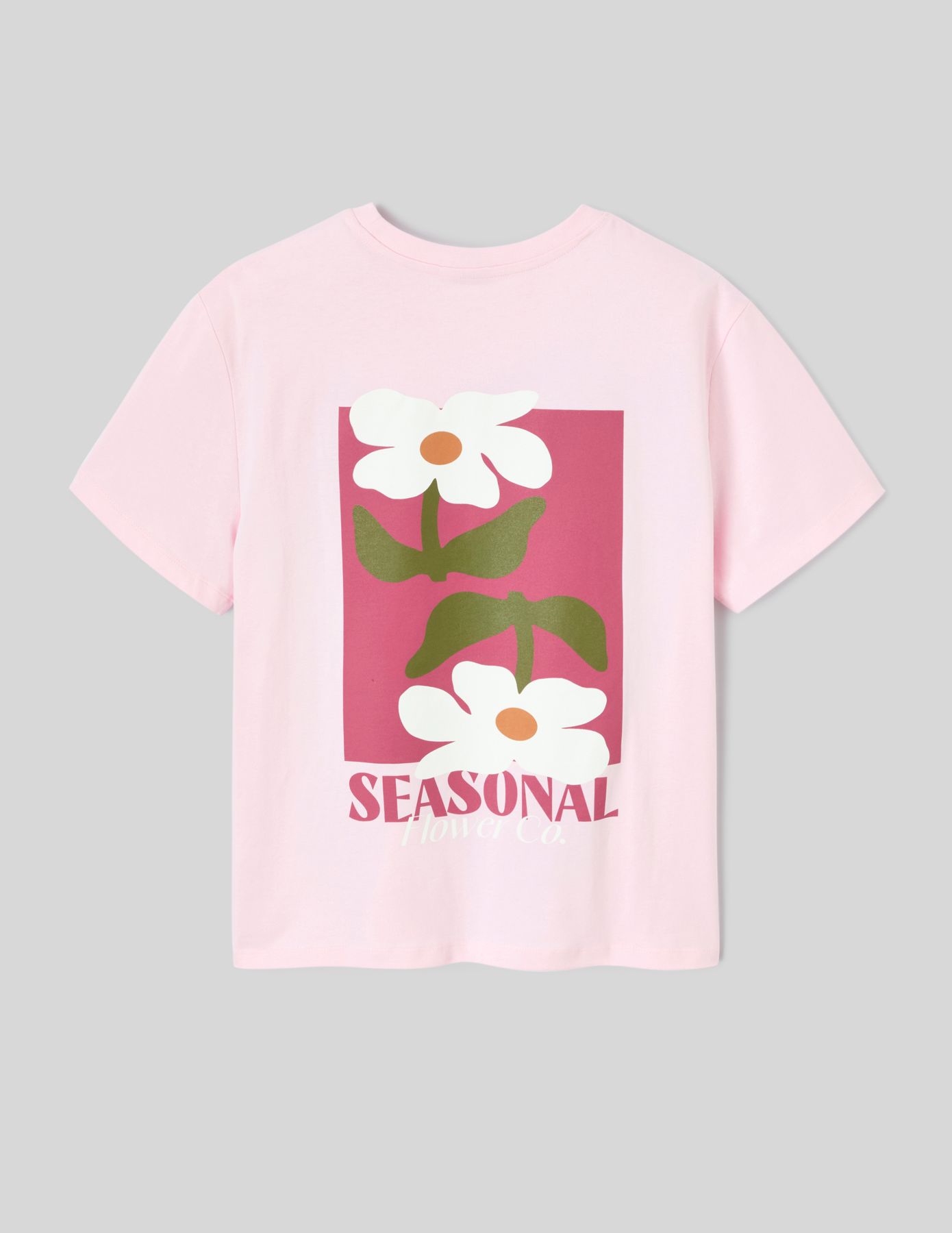 T-shirt imprim&eacute; devant / dos