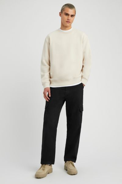 Sweat col rond uni
