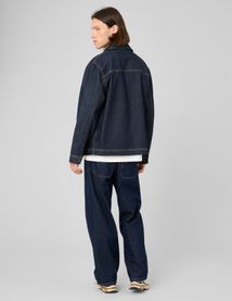Veste en denim zipp&eacute;e
