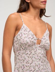 Robe courte imprimée