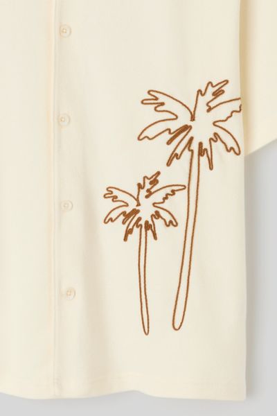 Chemise manches courtes fantaisie