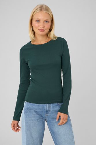 T-shirt manches longues c&ocirc;tel&eacute;