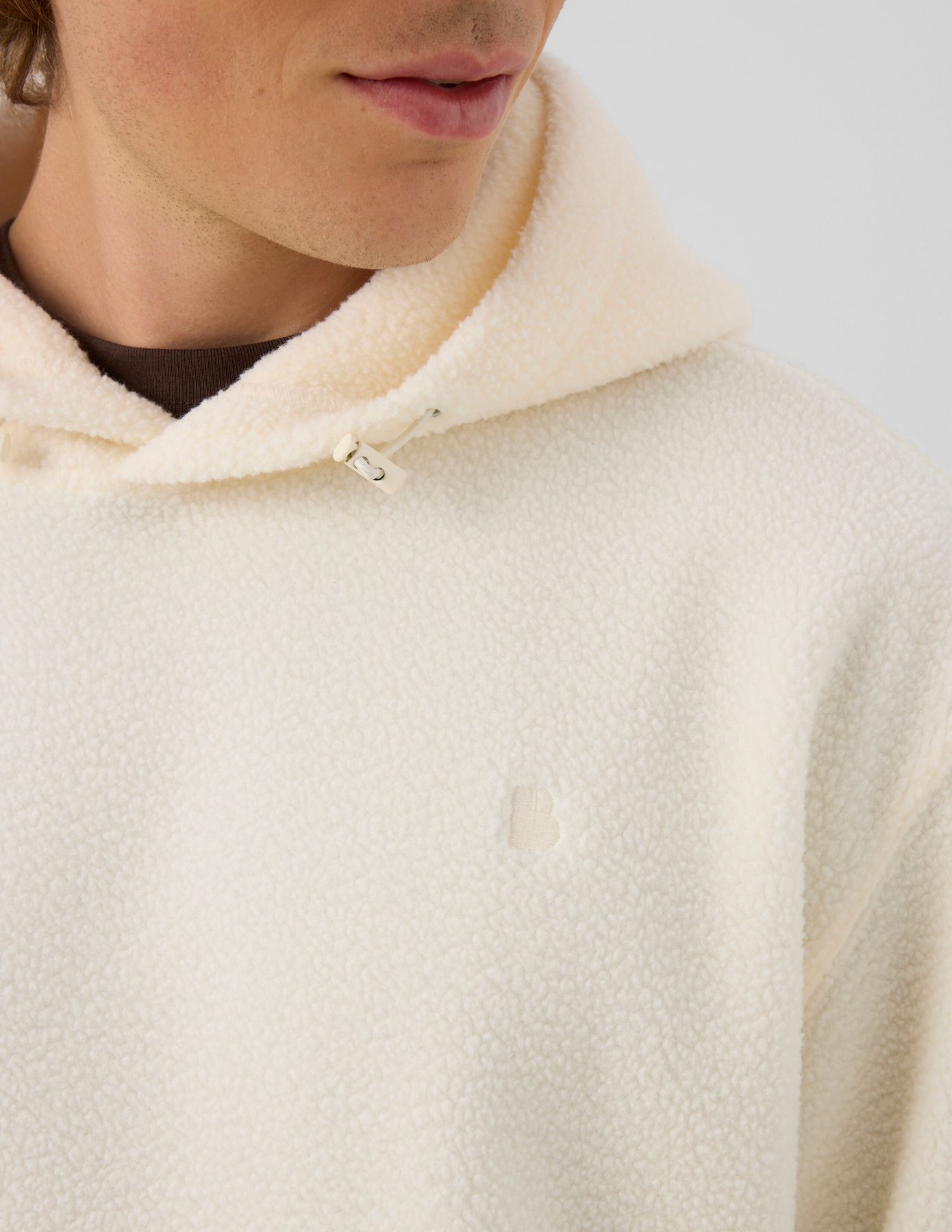 Sweat mati&egrave;re sherpa