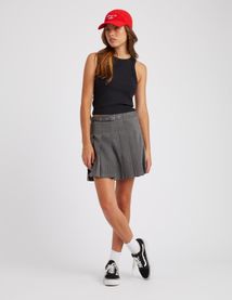 Jupe short plissée