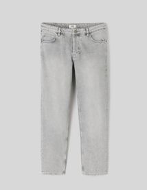 Jean relaxed gris
