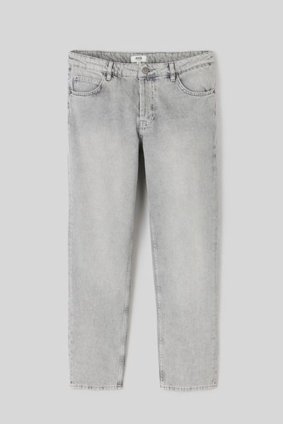 Jean relaxed gris