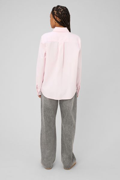 Chemise ray&eacute;e manches longues