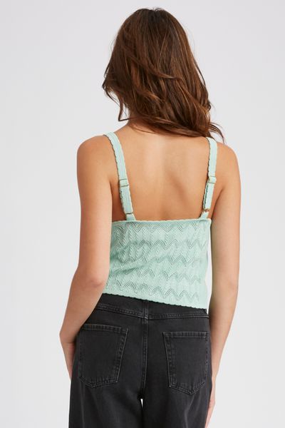 D&eacute;bardeur en crochet ajour&eacute;