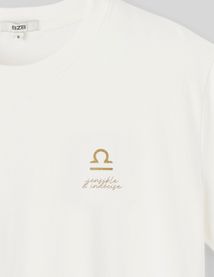 T-shirt imprimé signe astro balance