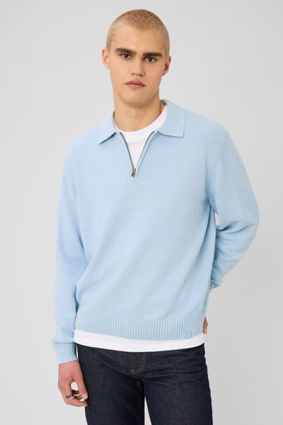 Pull col polo zipp&eacute;