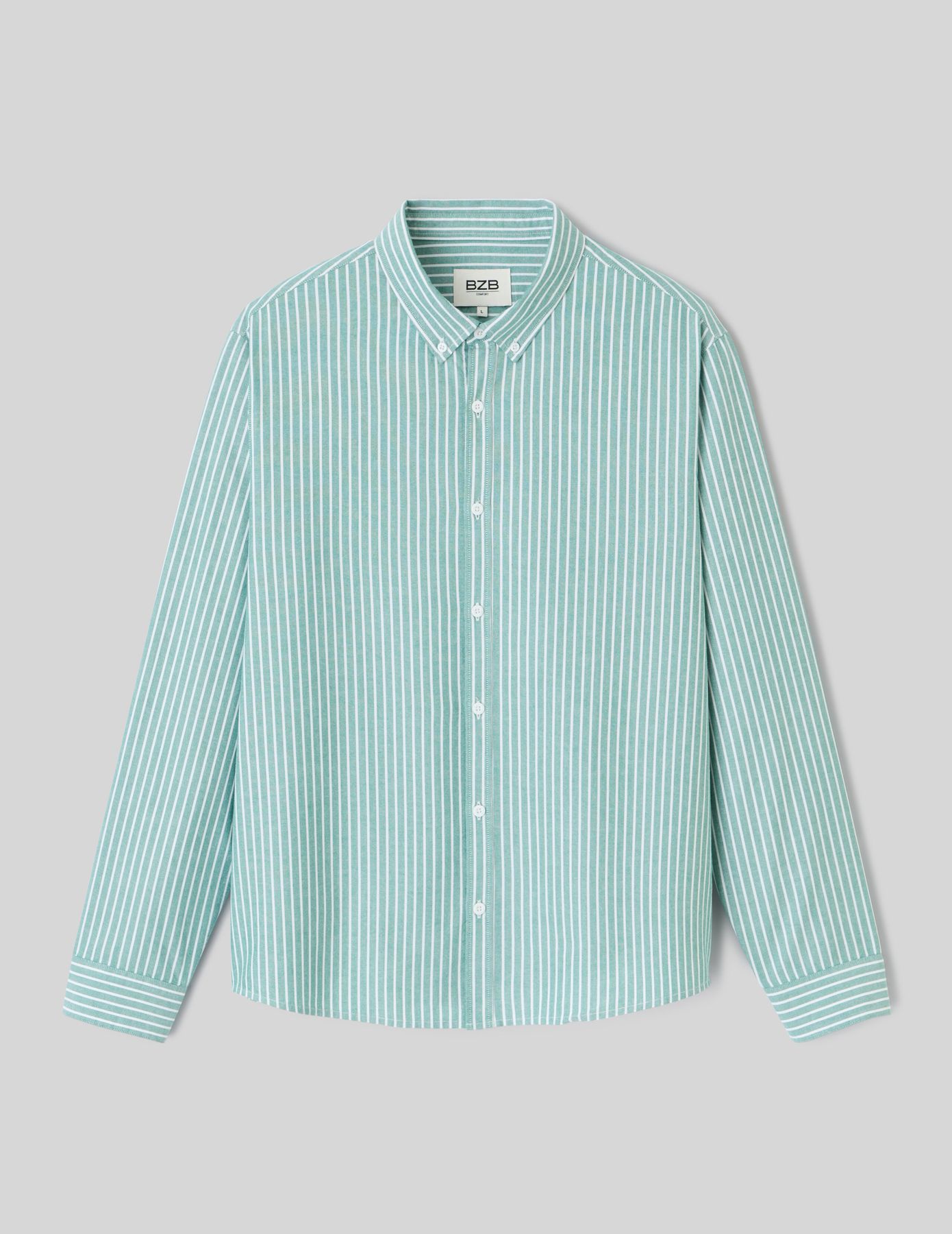 Chemise oxford ray&eacute;e