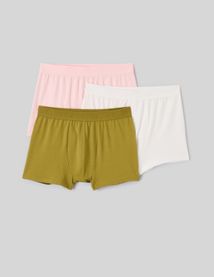 Lot de 3 boxers unis