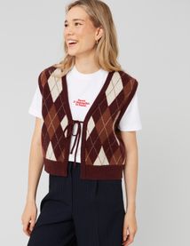 Gilet à nouer burlington