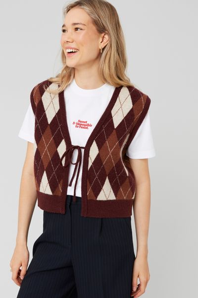 Gilet à nouer burlington
