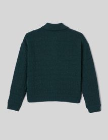 Gilet boutonn&eacute; col polo