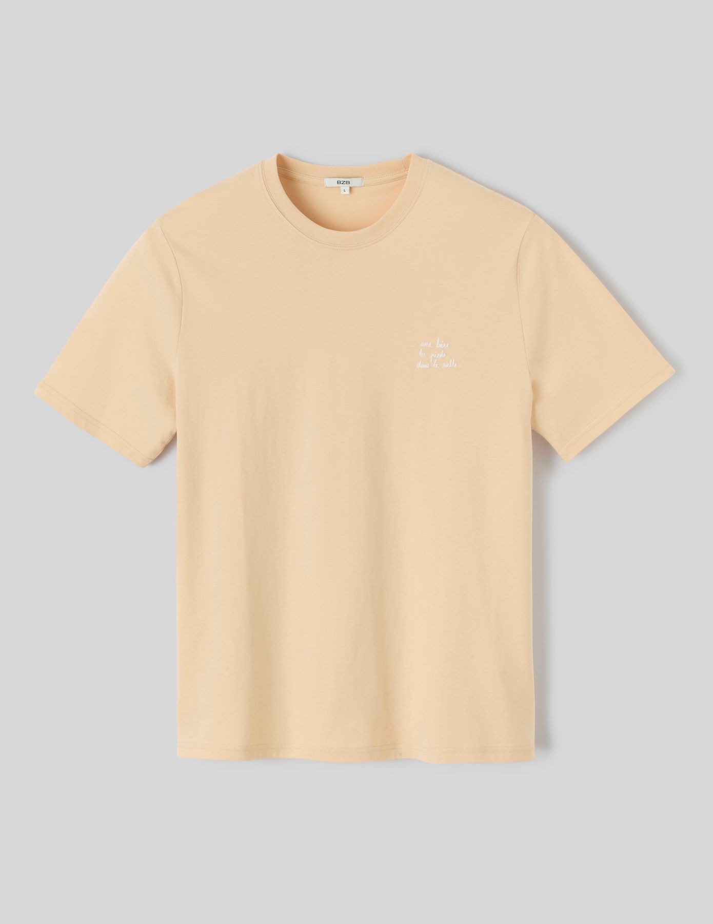 T-shirt message poitrine