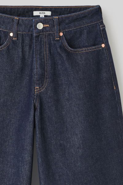 Jean wide leg taille standard