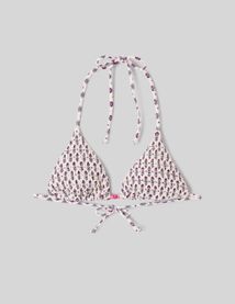 Haut de maillot de bain smock&eacute;