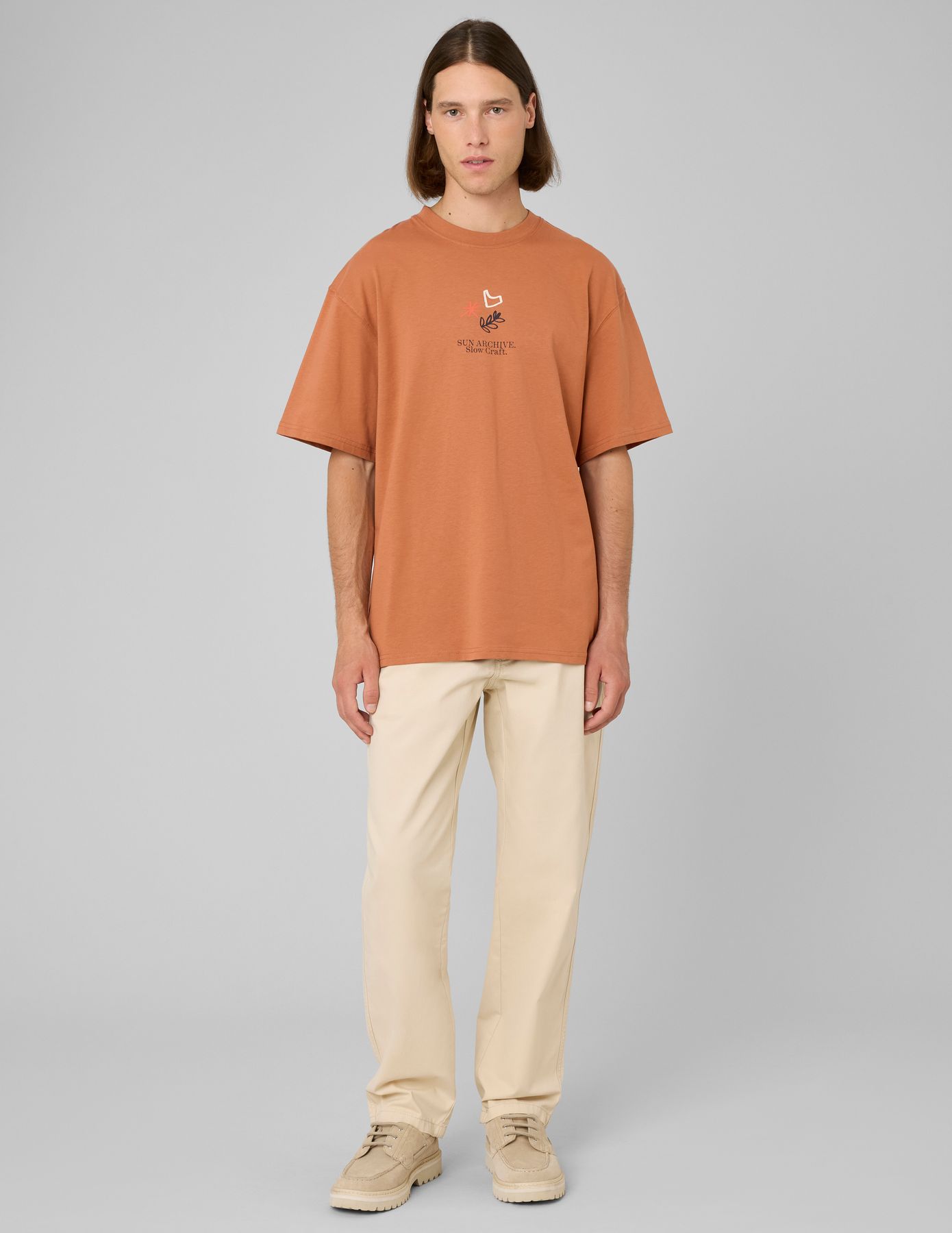T-shirt imprim&eacute; devant / dos