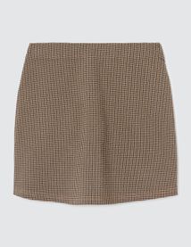 Mini jupe en maille