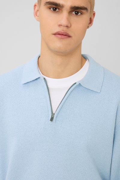Pull col polo zipp&eacute;