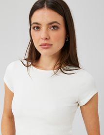 T-shirt dos nu bijou