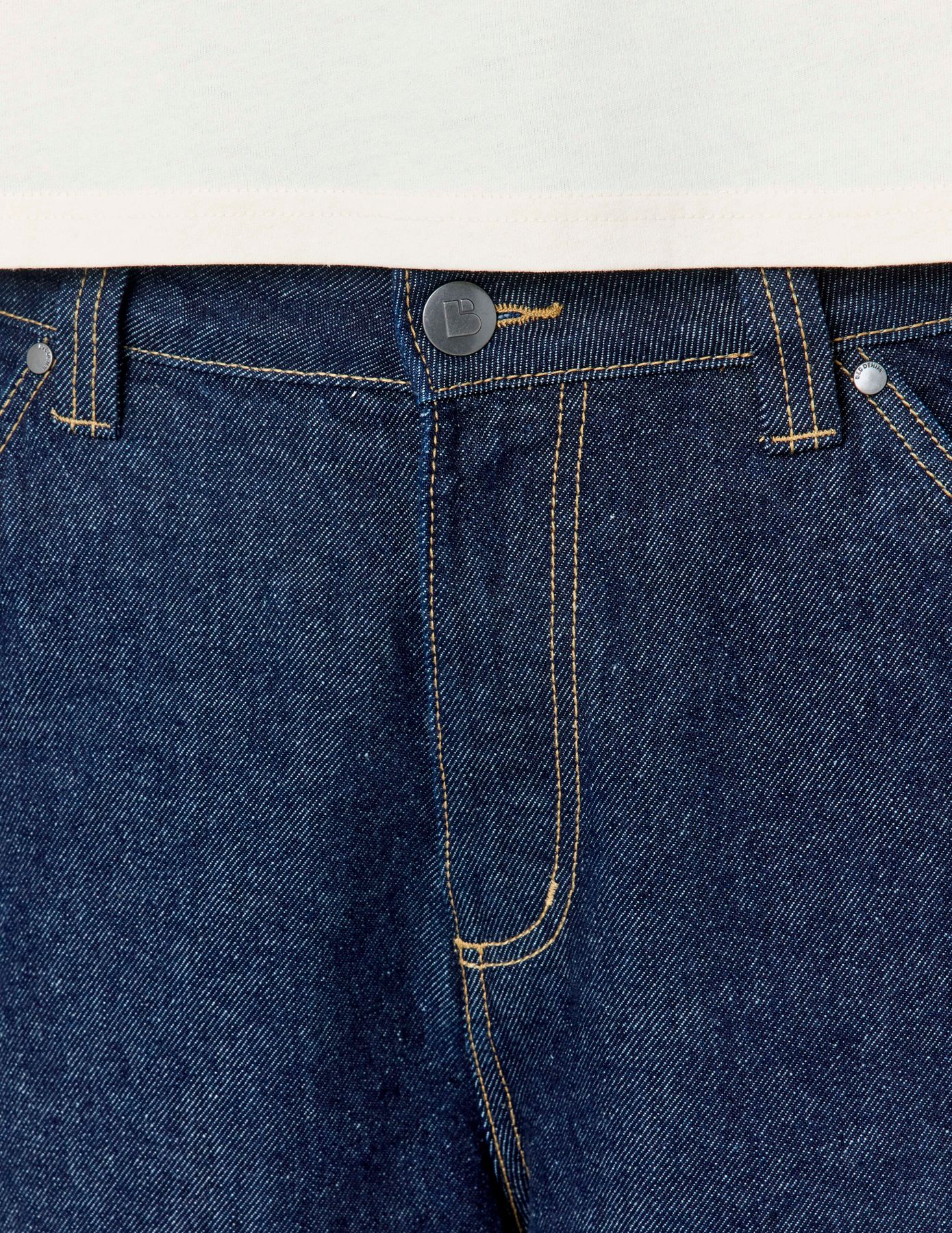 Bermuda charpentier en jean