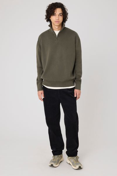 Pantalon velours &agrave; pince