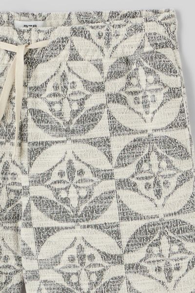 Bermuda en maille jacquard