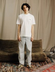 Jean skater gris clair