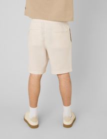 Bermuda en viscose lin