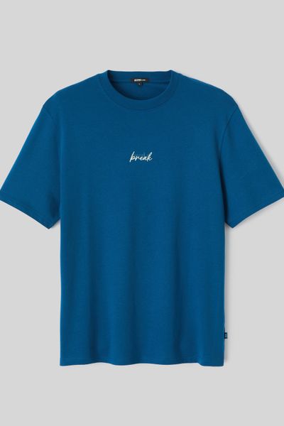 T-shirt broderie poitrine