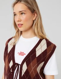 Gilet à nouer burlington