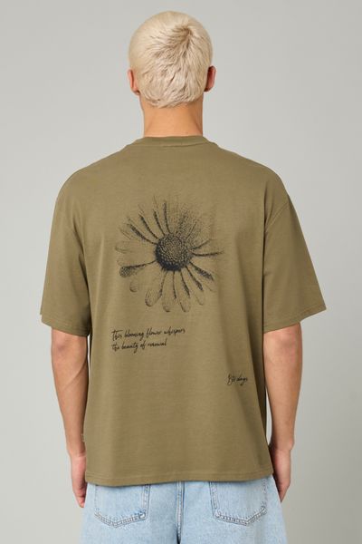 T-shirt imprim&eacute; devant/dos