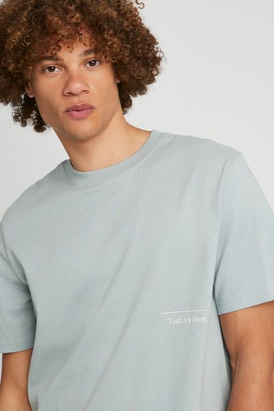 T-shirt imprimé devant dos