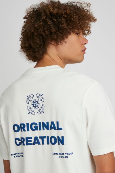 T-shirt imprimé devant dos