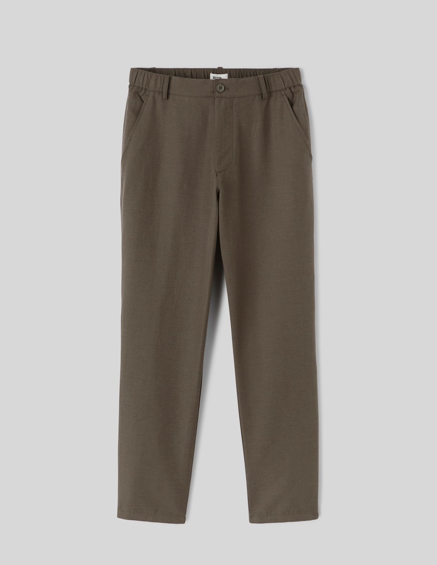 Pantalon de ville coton lin