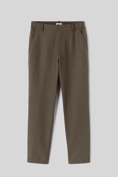 Pantalon de ville coton lin