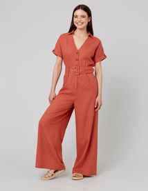 Combinaison pantalon en lin