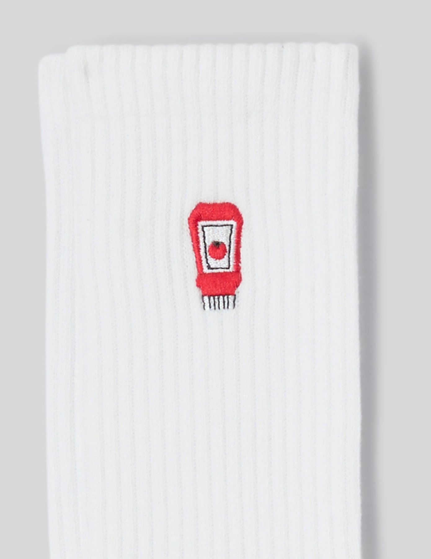 Lot de 2 chaussettes brod&eacute;s