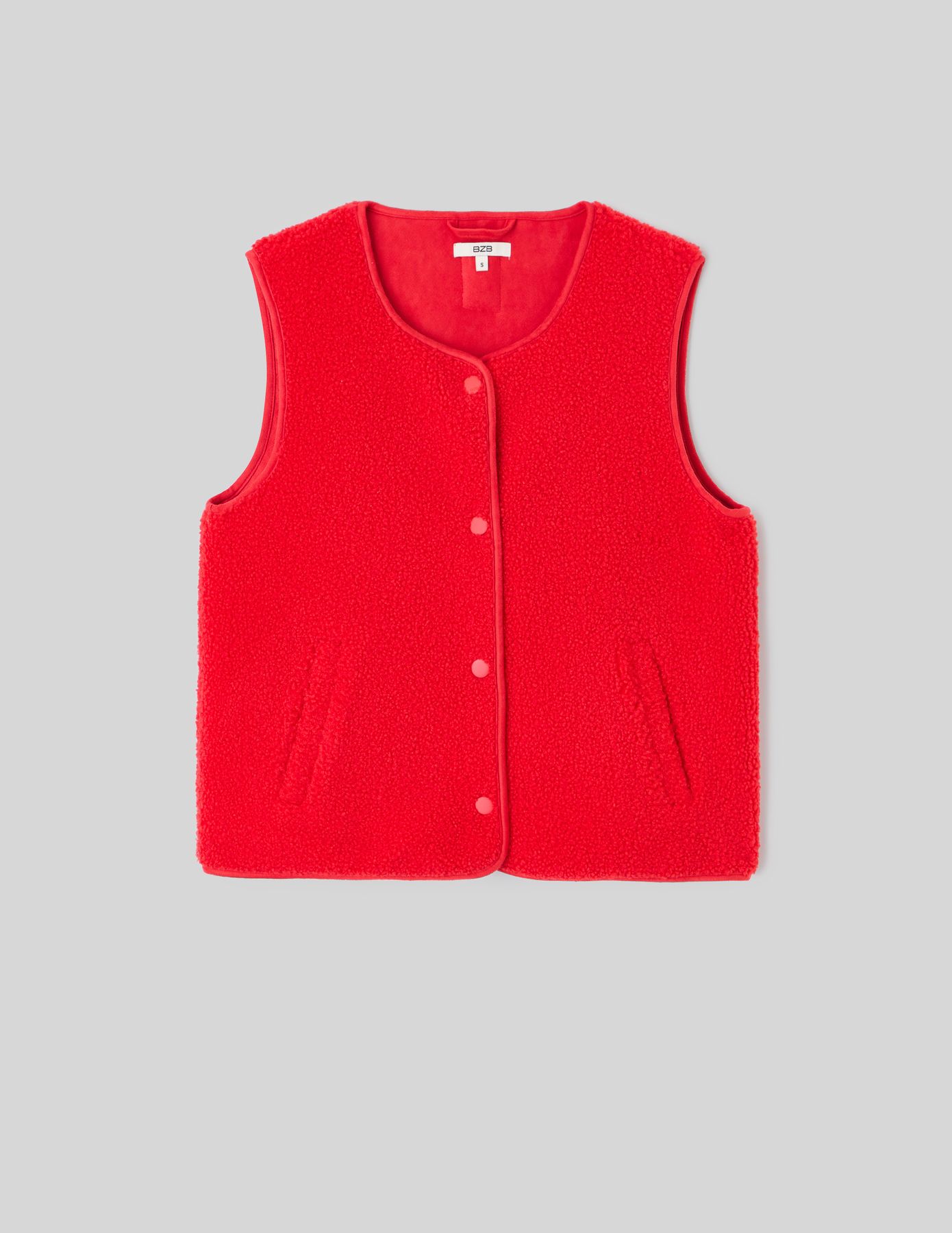 Veste sans manches sherpa