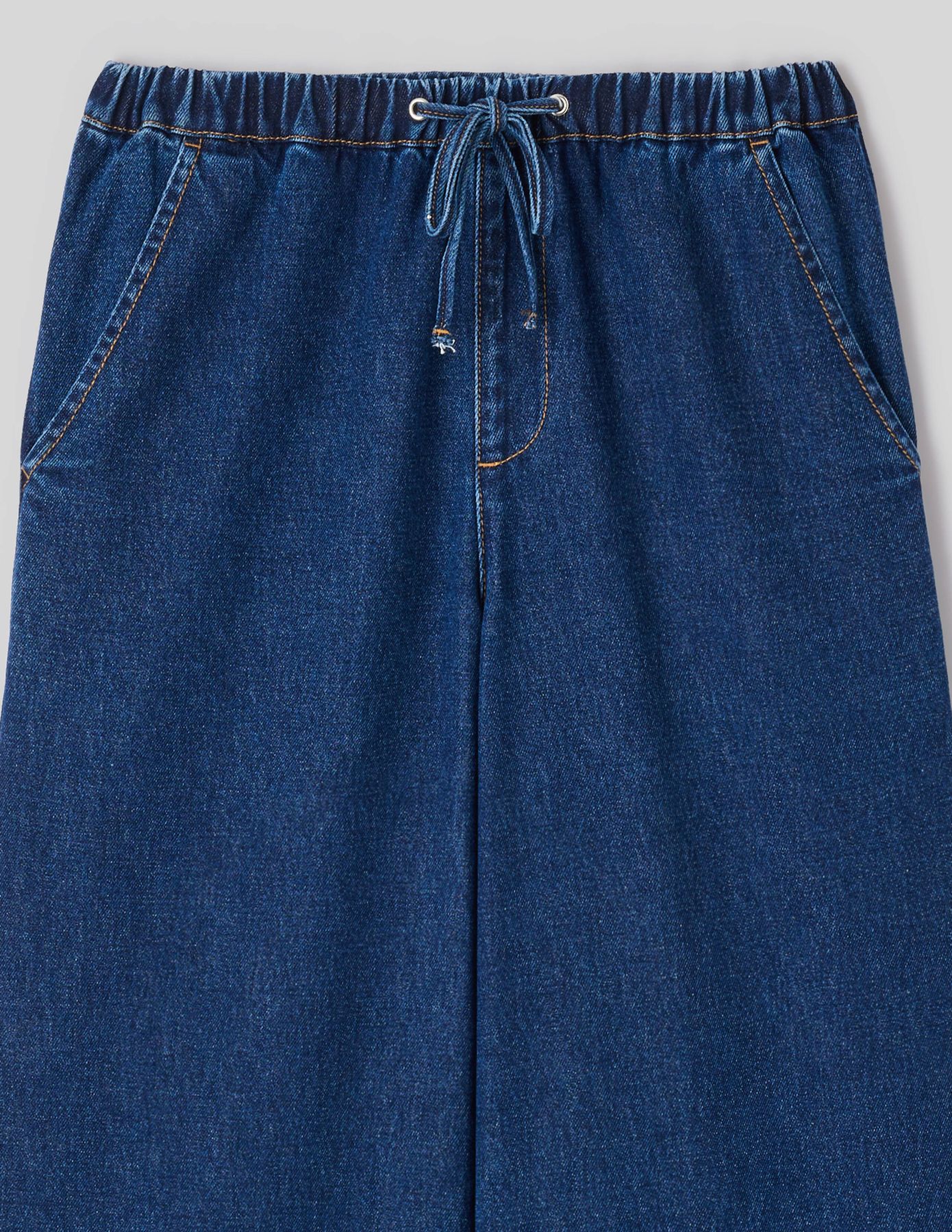 Pantalon denim fluide