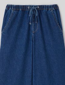 Pantalon denim fluide