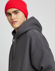 Sweat à capuche boxy