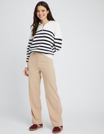 Pantalon tailleur polyester recyclé