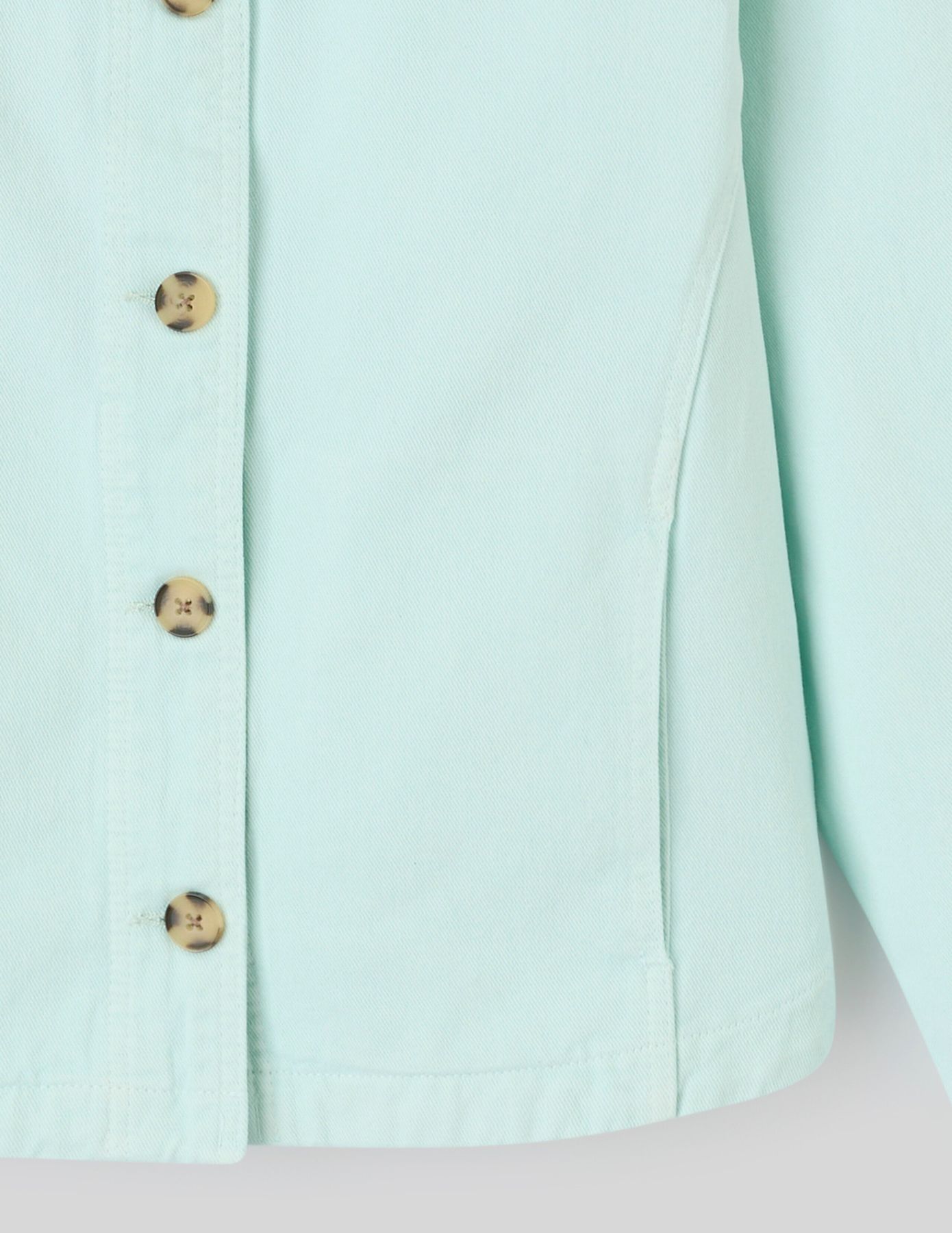 Veste garment dyed