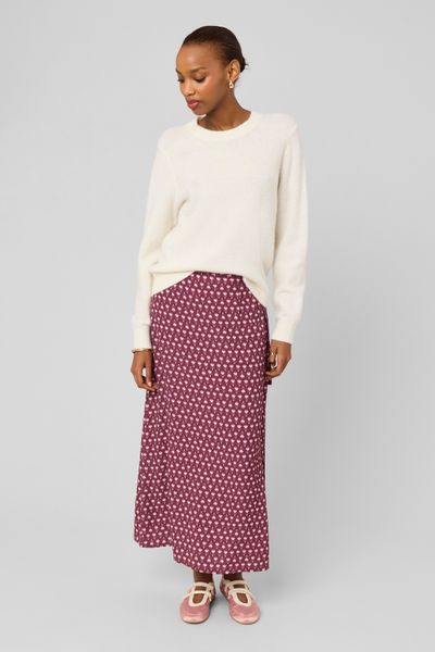 Jupe longue imprim&eacute;