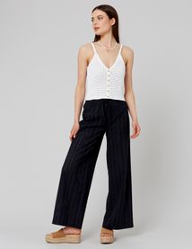 Pantalon fluide ajouré